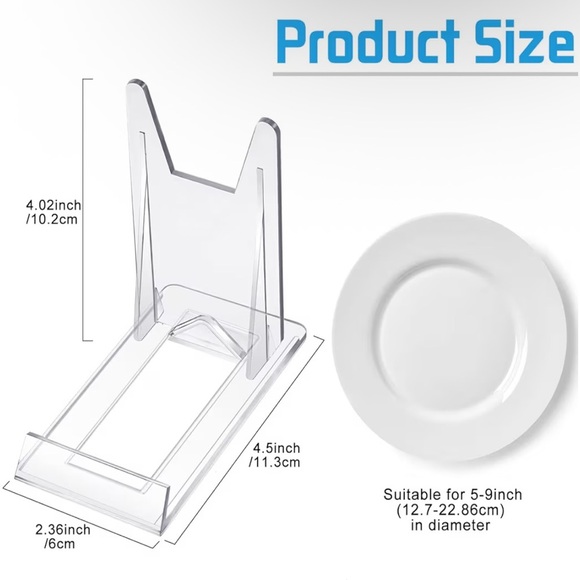 Other - Clear Adjustable Acrylic Display Stand